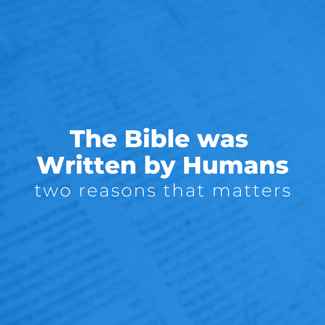 The Bible Was Written by Humans (Instagram)