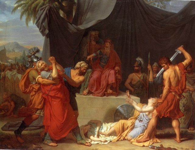 Painting by François-Xavier Fabre